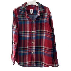 GAP Button up long sleeve boys shirt